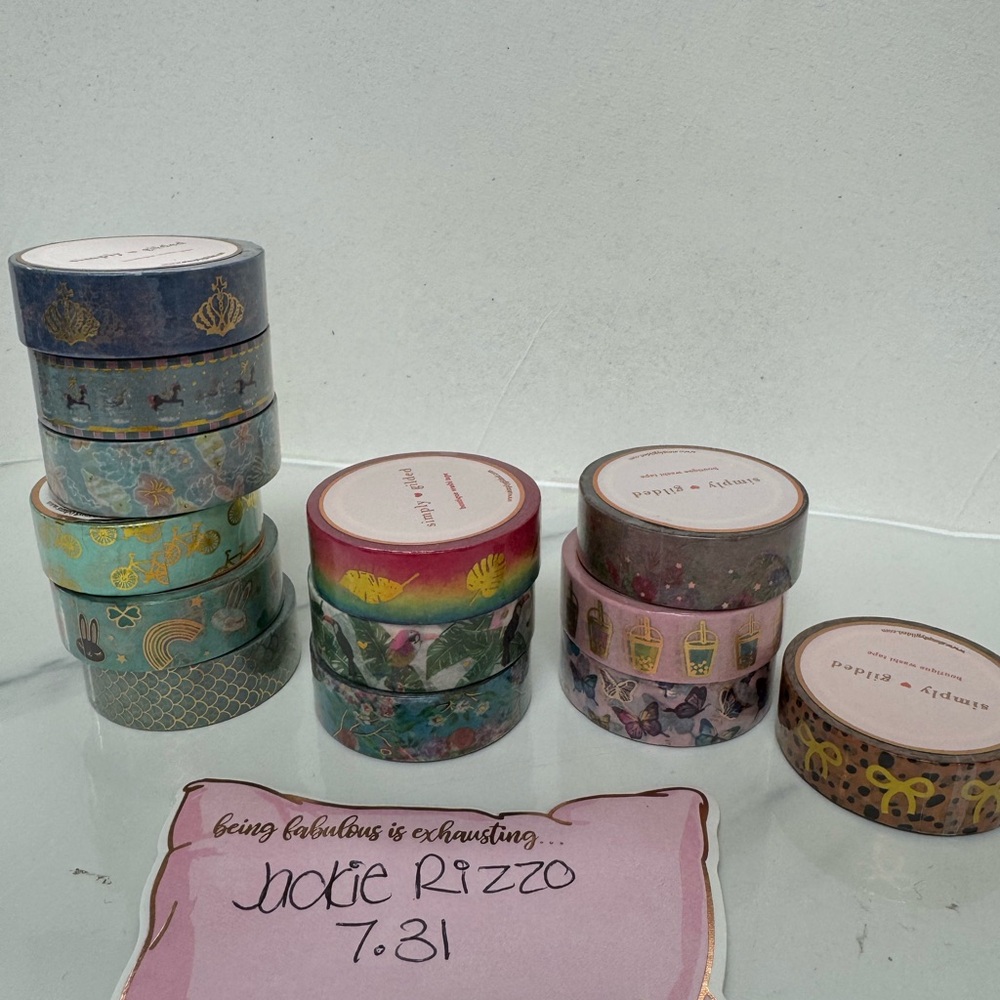 Simply Gilded Decorative Washi Tape Set